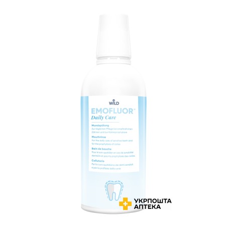 Ополіскувач для ротової порожнини EMOFLUOR® Daily Care 500 мл Dr. Wild & Со.AG (Швейцарія)
