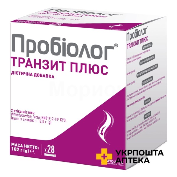 Пробіолог транзит плюс пор. стік 6,5 г №28 Біофарма (Італія)