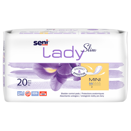 Прокладки урологічні SENI LADY SLIM mini №20 Torunskie ZMO (Польща)