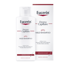 Шампунь Eucerin DermoCapillaire рН5 шампунь для чутливої шкіри голови, 250 мл Байєрсдорф (Німеччина)