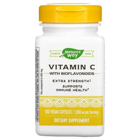 Вітамін C з біофлавоноїдами капс. 1000 мг №100 Nature's Way Products