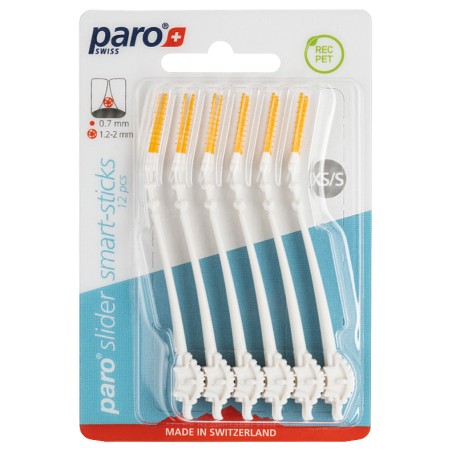 Змінні міжзубні щітки Paro slider smart-sticks XS/S, 12 шт. Esro AG
