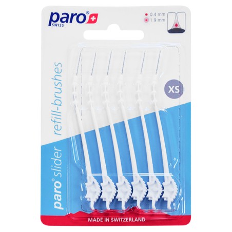 Змінні міжзубні щітки Paro slider XS, 6 шт. Esro AG