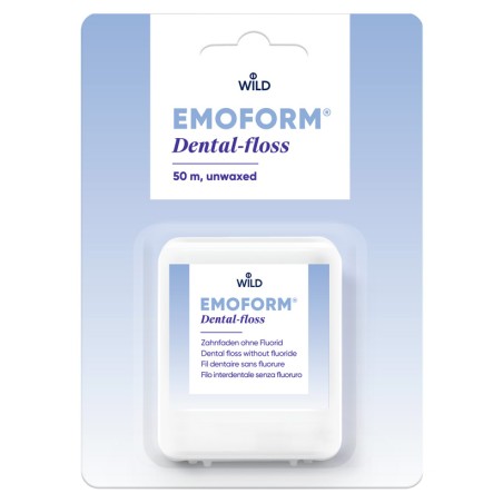 Зубна нитка Емоформ 50 м, невощена Dr. Wild & Со.AG (Швейцарія)