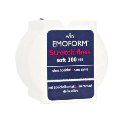 Зубна нитка Emoform Stretch Floss 300 м Dr. Wild & Со.AG