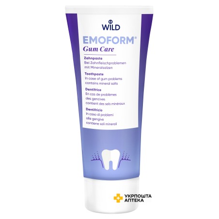Зубна паста EMOFORM Догляд за яснами 75 мл Dr. Wild & Со.AG (Швейцарія)