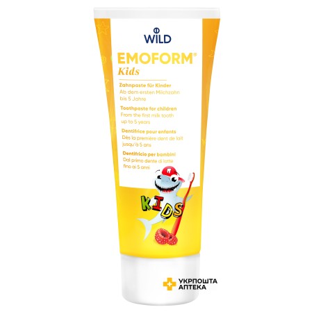 Зубна паста EMOFORM Kids 75 мл Dr. Wild & Со.AG (Швейцарія)