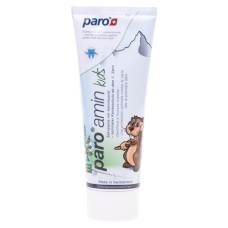 Зубна паста Paro AMIN KIDS 500 ppm 75 мл, на основі амінофторида Esro AG (Швейцарія)