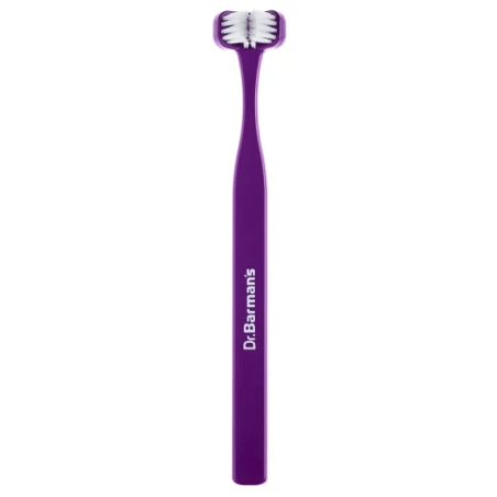 Зубна щітка дитяча Dr. Barman's Superbrush, тристороння фіолетова Dentaco AS