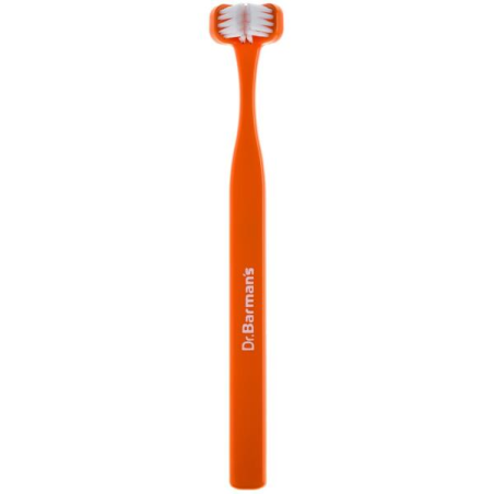 Зубна щітка дитяча Dr. Barman's Superbrush, тристороння помаранчева Dentaco AS