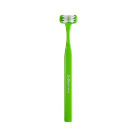 Зубна щітка дитяча Dr. Barman's Superbrush, тристороння салатова Dentaco AS