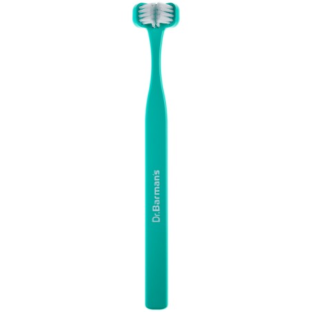 Зубна щітка компактна Dr. Barman's Superbrush бірюзова Dentaco AS