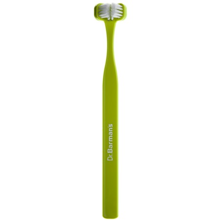 Зубна щітка компактна Dr. Barman's Superbrush салатова Dentaco AS