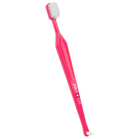 Зубна щітка Paro toothbrush з монопучковою насадкою S39, м'яка рожева Esro AG