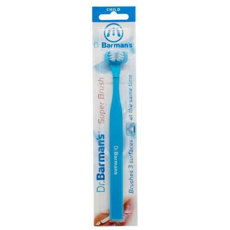 Зубна щітка стандартна Dr. Barman's Superbrush блакитна Dentaco AS