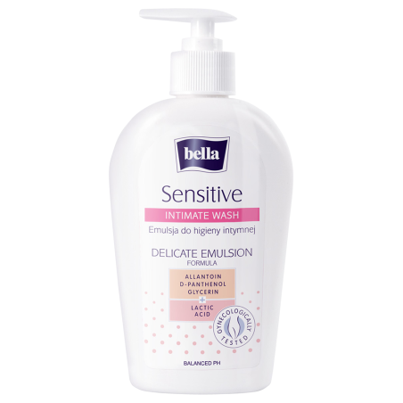 Емульсiя для iнтимної гігієни BELLA Sensitive 300 мл Torunskie ZMO (Польща)