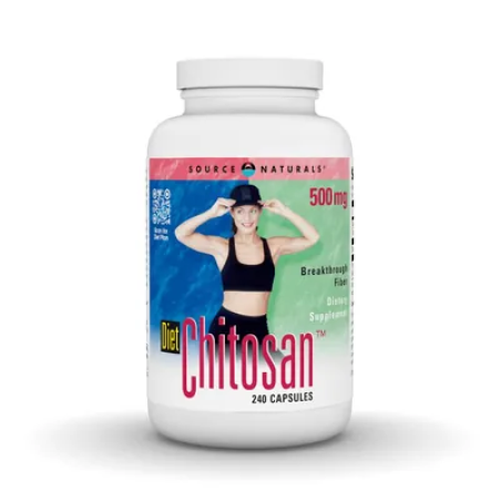 Хітозан (Diet Chitosan™) 500 мг капс. №240 Source Naturals