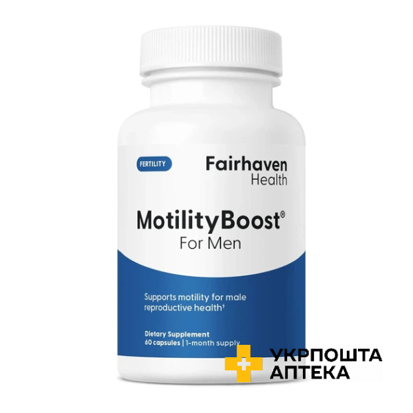 Комплекс для чоловіків Fairhaven Health MotilityBoost For Men капс. №60 Fairhaven Health LLC (США)