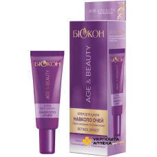 Крем для шкіри навколо очей Біокон Age&Beauty 20 мл Біокон (Україна)