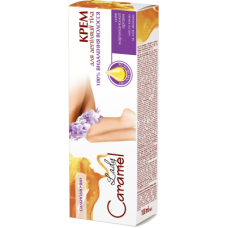 Крем Lady Caramel для депіляції тіла 100% видалення, 100 мл Ельфа ФФ (Україна)