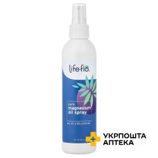 Магнієва олія Magnesium Oil Life Flo Health чиста, спрей 237 мл Life-flo (США)