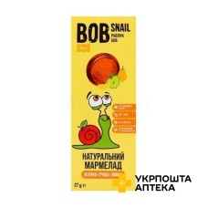 Мармелад Равлик Боб 27 г, яблуко-груша-лимон Еко Снек (Україна)
