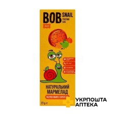 Мармелад Равлик Боб 27 г, яблуко-манго-гарбуз-Чіа Еко Снек (Україна)
