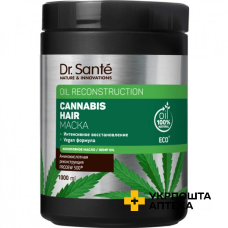 Маска для волос Dr. Sante Cannabis Hair Oil Reconstruction 1000 мл Ельфа ФФ (Україна)