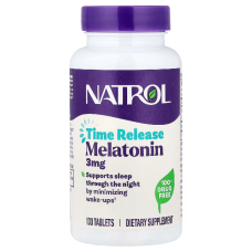 Мелатонін 3 мг табл. з уповільненим вивільненням №100 Natrol