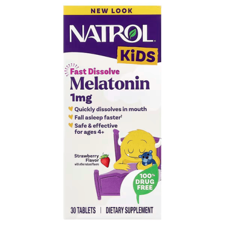 Мелатонін дитячий 1 мг табл. №30 Natrol