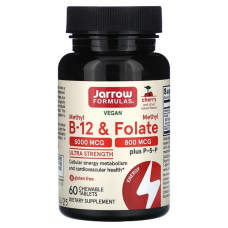 Метил B12 та Метилфолат (Methyl B-12 & Methyl Folate) табл. №60 Jarrow Formulas