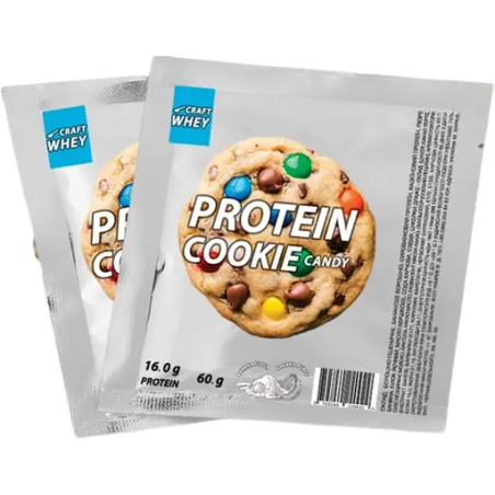 Печиво протеїнове Craft Whey 60 г, candy