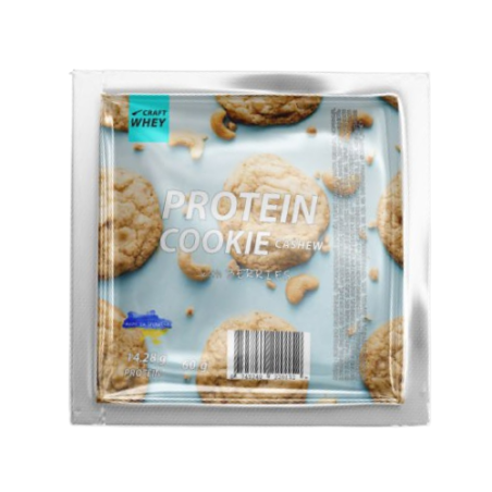 Печиво протеїнове Craft Whey 60 г, Cashew