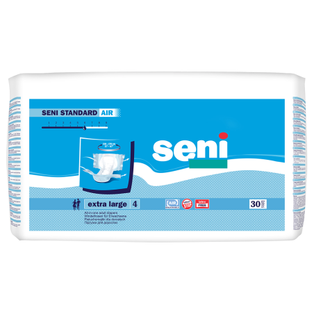 Підгузки для дорослих SENI STANDARD AIR extra large №30 Torunskie ZMO (Польща)