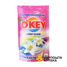 Плямовивідник порошкоподібний O'KEY з ензимами, 200 г Карапуз (Україна)