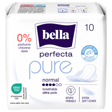 Прокладки гігієнічні BELLA PERFECTA PURE normal №10 Torunskie ZMO (Польща)