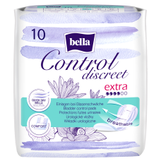 Прокладки урологічні BELLA CONTROL DISCREET extra №10 Torunskie ZMO (Польща)