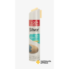 Спрей Silver для нубуку та замші 300 мл безбарвний Silver (Туреччина)