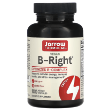 Вітаміни групи В комплекс B-Right капс. №100 Jarrow Formulas
