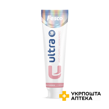 Зубна паста Fesco 100 мл Ultra Anti-cavity Гютерсон (Китай)