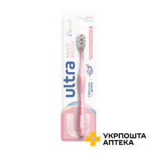 Зубна щітка Fesco Ultra Multibrush рожева Гютерсон (Китай)