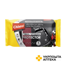Chisto Губка кухонна 4 шт Protector Гютерсон (Україна)
