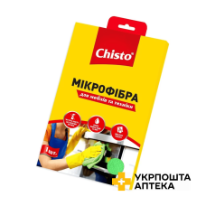 Chisto Серветка з мікрофібри 1 шт. для меблів та техніки Гютерсон (Україна)