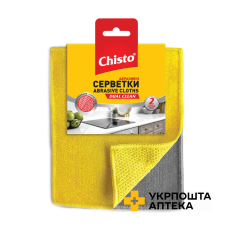 Chisto Серветки абразивні 2 шт. Dual Clean Гютерсон (Україна)