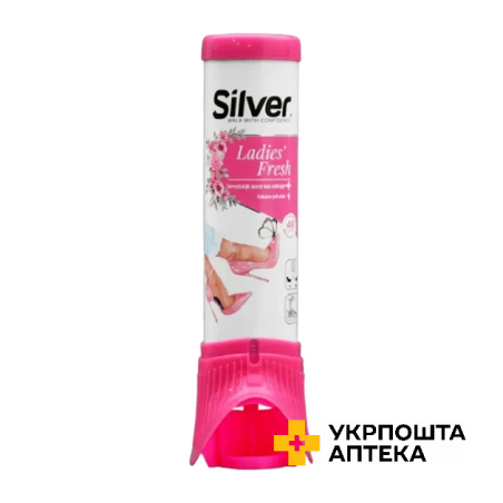 Дезодорант для взуття Silver Ladies Shoe 100 мл Silver (Туреччина)