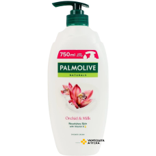 Гель для душу Palmolive Naturals Орхідея та Молочко 750 мл Colgate-Palmolive (Італія)