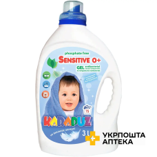 Гель для прання Карапуз Sensitive для дитячої білизни, 3 л Карапуз (Україна)