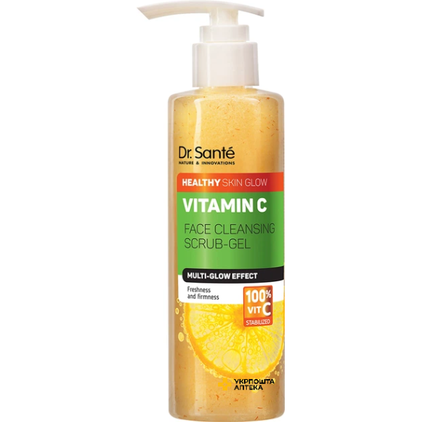Гель-скраб для вмивання Dr.Sante Vitamin C 200 мл Ельфа ФФ (Україна)