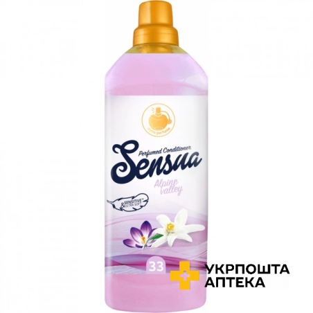 Кондиціонер для білизни Sensua Альпійська долина 1 л Голд Дроп (Україна)