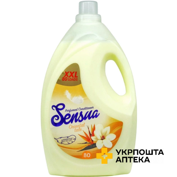 Кондиціонер для білизни Sensua Східна казка 4 л Голд Дроп (Україна)